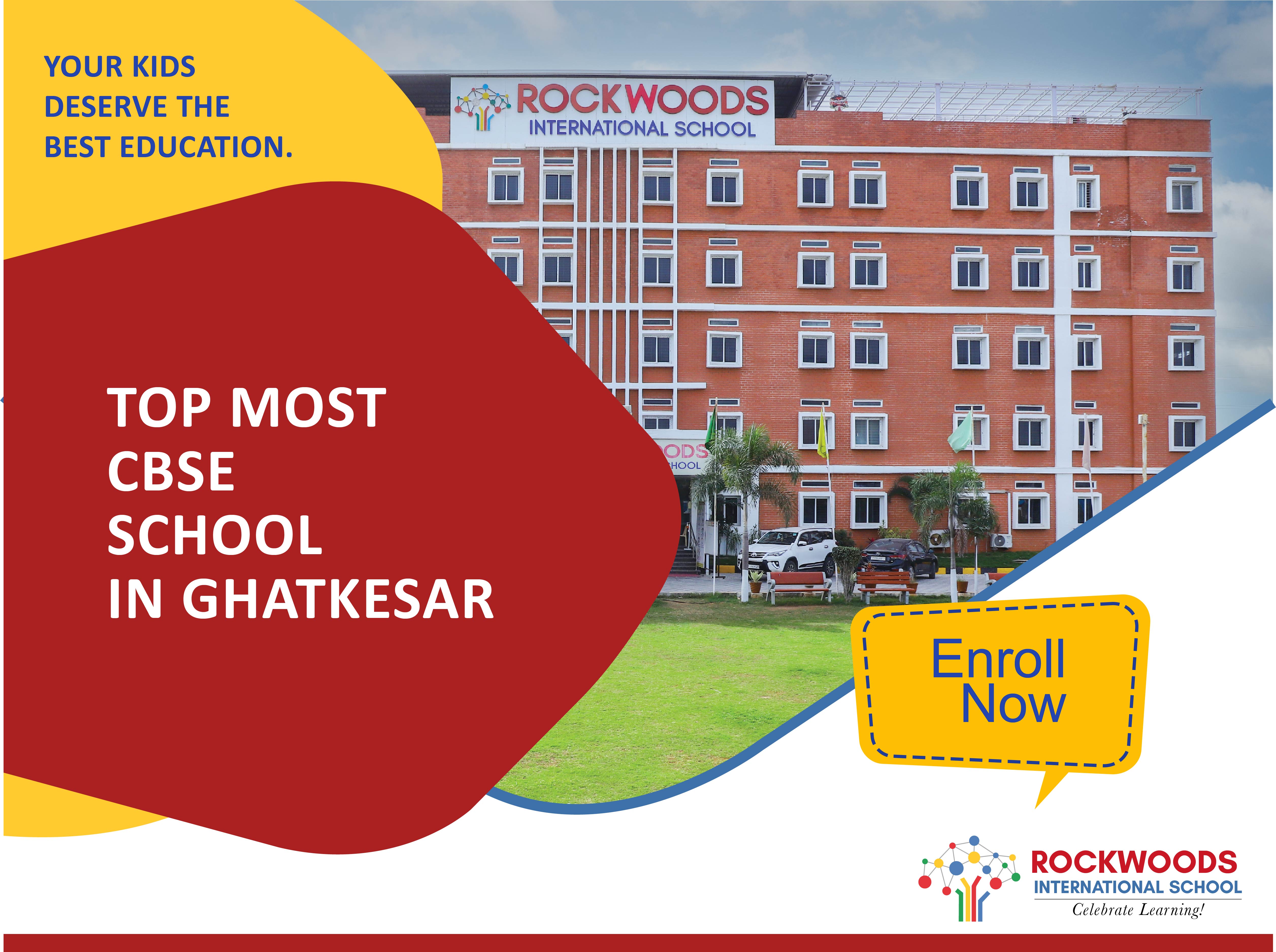 Which is the top most cbse school in Ghatkesar?